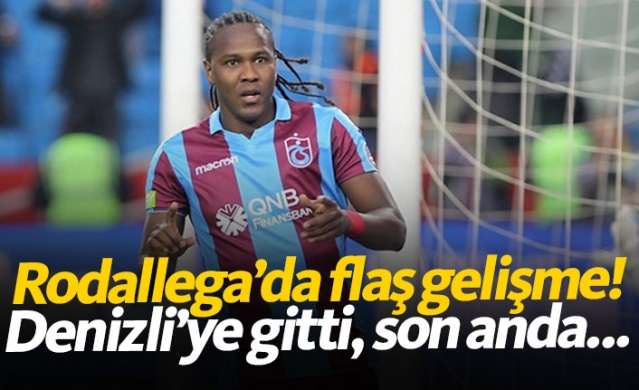 Rodallega'da flaş gelişme!