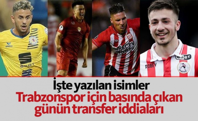 Trabzonspor transfer haberleri - 20.06.2019