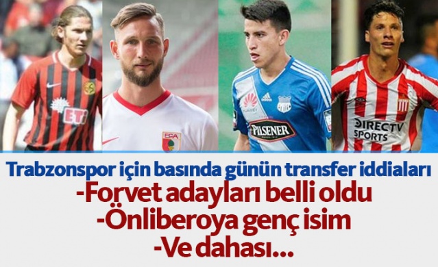 Trabzonspor transfer haberleri - 27.06.2019