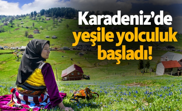 Karadeniz'de yeşile yolculuk başladı