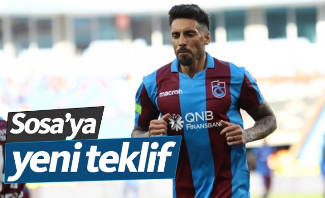 Trabzonspor'da Jose Sosa'ya yeni teklif