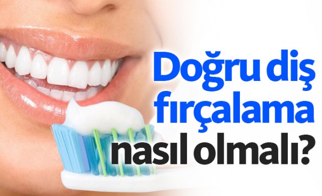 Doğru diş fırçalama nasıl olmalı?