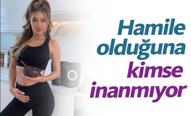 Hamile olduğuna kimse inanmıyor : Belle Lucia