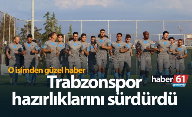 Trabzonspor hazırlıklarını sürdürdü - 09.07.2019