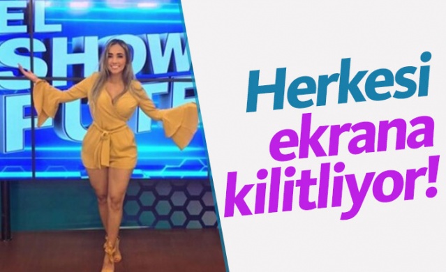 Güzelliğiyle herkesi ekrana kilitliyor: Michelle Pozo