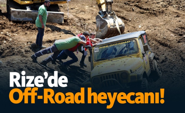 Rize’de Off-Road heyecanı!