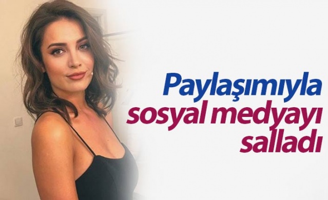 İrem Sak paylaşımıyla sosyal medyayı salladı