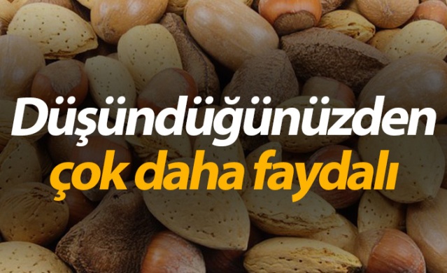 Kuruyemişler düşünüldüğünden çok daha faydalı