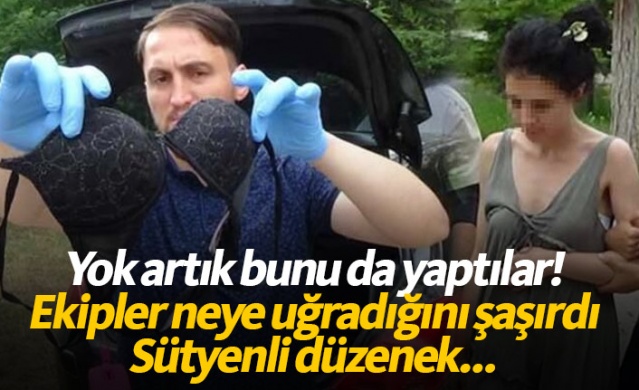 Bu da sütyenli düzenek!