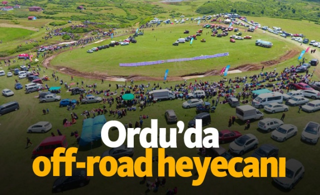 Ordu'da off-road heyecanı! 28-07-2019