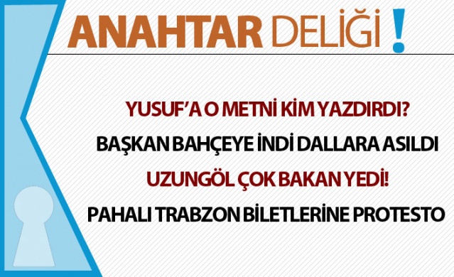 Anahtar Deliği 05.08.2019