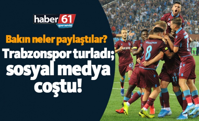 Trabzonspor - Sparta Prag maçı sonrası sosyal medya coştu!