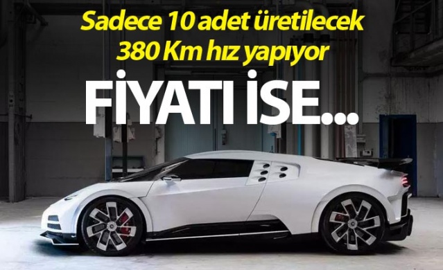 Bugatti yeni modeli Centodieci'yi sergiledi