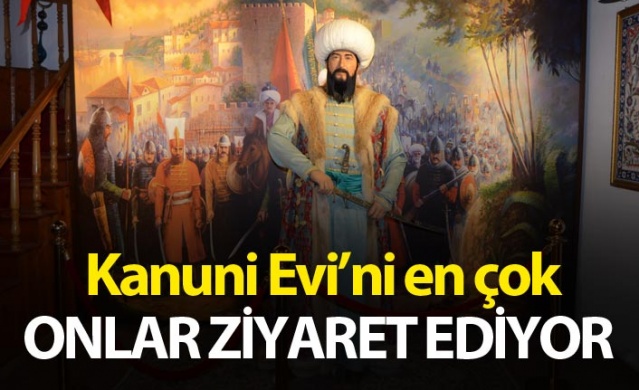 Kanuni Sultan Süleyman Osmanlı Kültür Evi'ni en çok onlar ziyaret ediyor