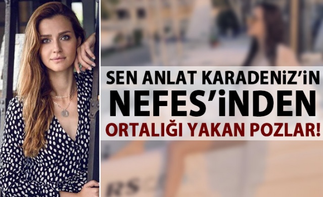 Sen Anlat Karadeniz!n Nefes'i İrem Helvacıoğlu'nun bikinili hali ortalığı yaktı!