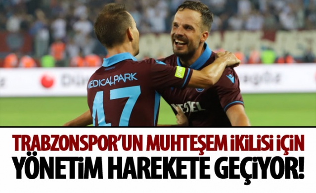 Trabzonspor'da muhteşem ikili geçit vermiyor!