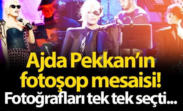 Ajda Pekkan'ın fotoşop mesaisi!