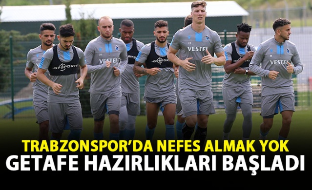 Trabzonspor ara vermeden çalışmalara başladı