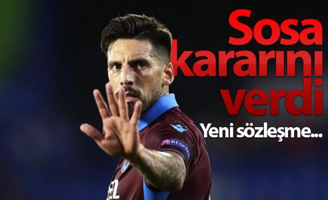 Jose Sosa ve Novak kararını verdi