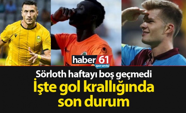 Süper Lig gol krallığında son durum - 7. hafta