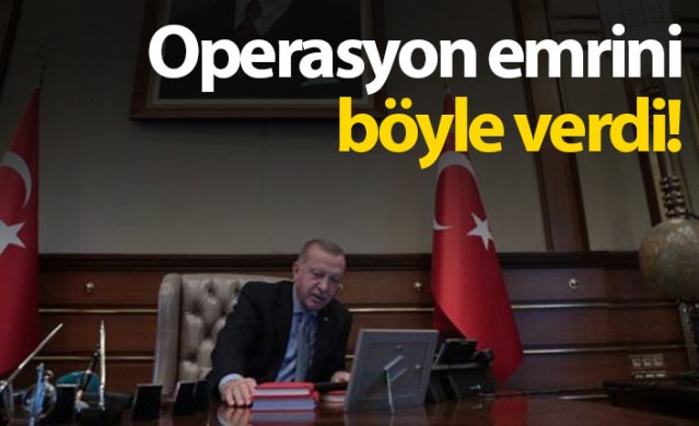 Cumhurbaşkanı Erdoğan emri böyle verdi!