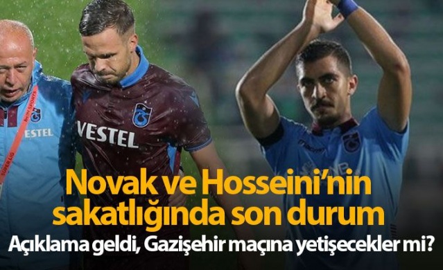 Trabzonspor'a Novak ve Hosseini müjdesi