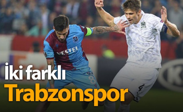 Trabzonspor ligde farklı Avrupa'da farklı