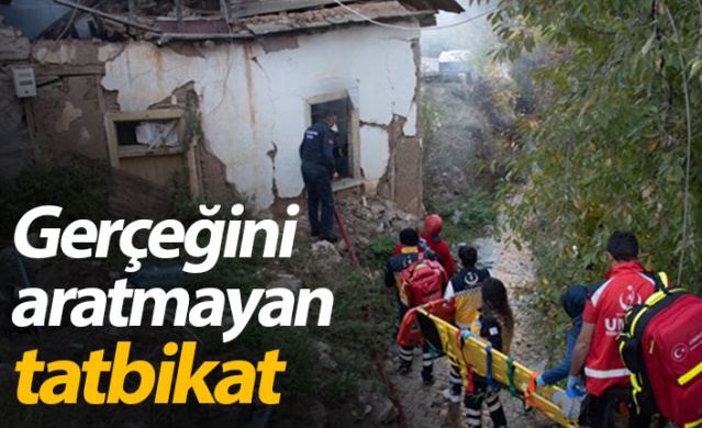 Gerçeği aratmayan tatbikat