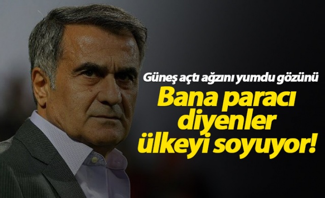 Şenol Güneş: Bana paracı diyenler ülkeyi soydu