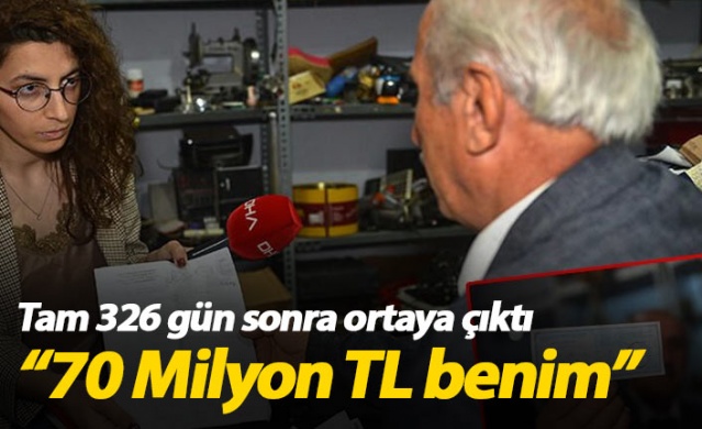 "70 milyon TL benim"