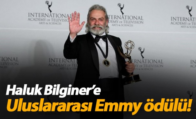 Haluk Bilginer Uluslararası Emmy Ödülleri'nde 'En İyi Erkek Oyuncu' ödülünü kazandı