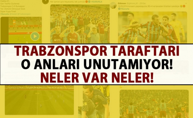 Trabzonspor Taraftarı bu anları unutamıyor!