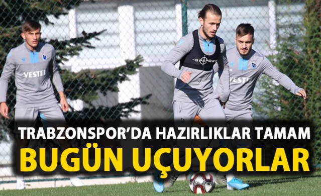 Trabzonspor Altay maçı hazırlıklarını tamamladı