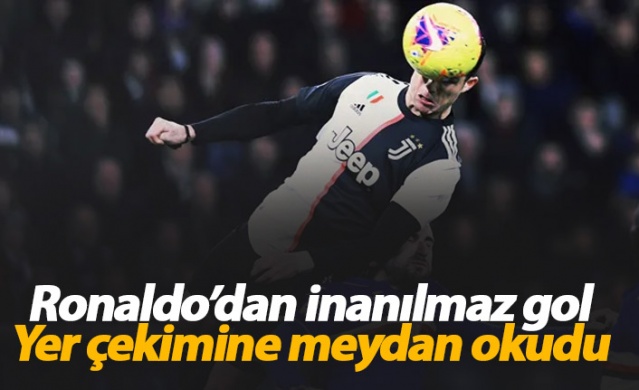 Ronaldo'dan inanılmaz gol