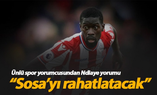 "Ndiaye Trabzonspor'da Sosa'yı rahatlatır"