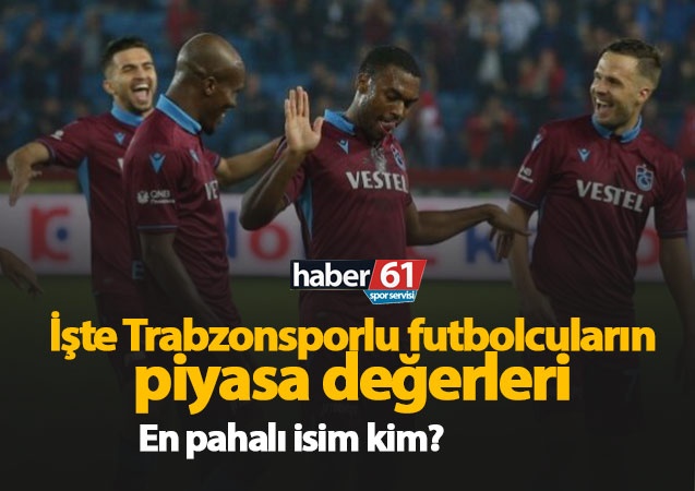 İşte Trabzonsporlu futbolcuların güncel piyasa değerleri - 04.01.2020