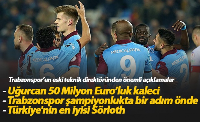 "Trabzonspor şampiyonlukta bir adım önde"