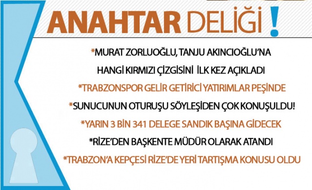 Anahtar Deliği 21.02.2020