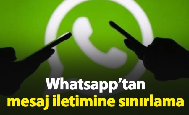 Whatsapp'tan sınırlama