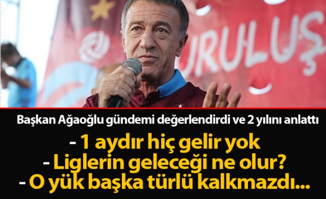 Ahmet Ağaoğlu: 1 aydır hiç gelir yok