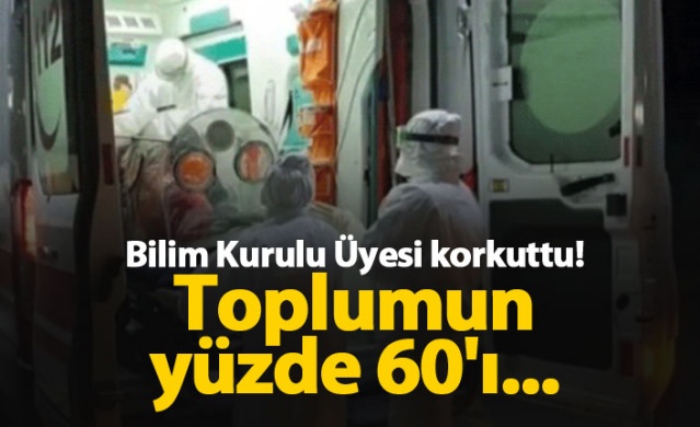 "Toplumun yüzde 60'ı yakalanana kadar koronavirüs yayılır"