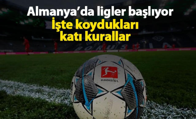 Almanya'da ligler başlıyor