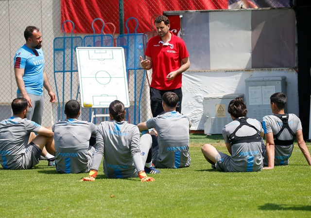 Trabzonspor günü çift antrenmanla tamamladı. 20 Mayıs 2020