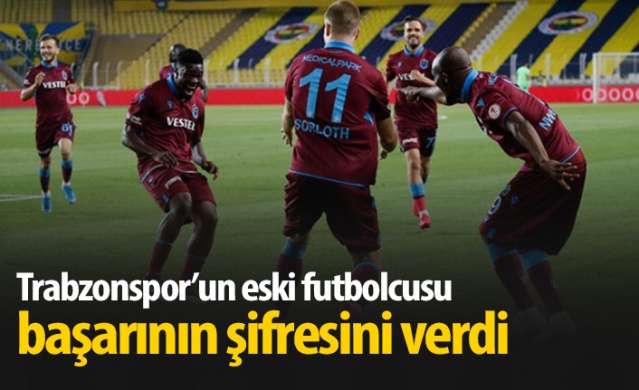 Erman Özgür Trabzonspor'un şifresini verdi: Tansiyon yükseltmeden oynuyorlar. Foto Haber.