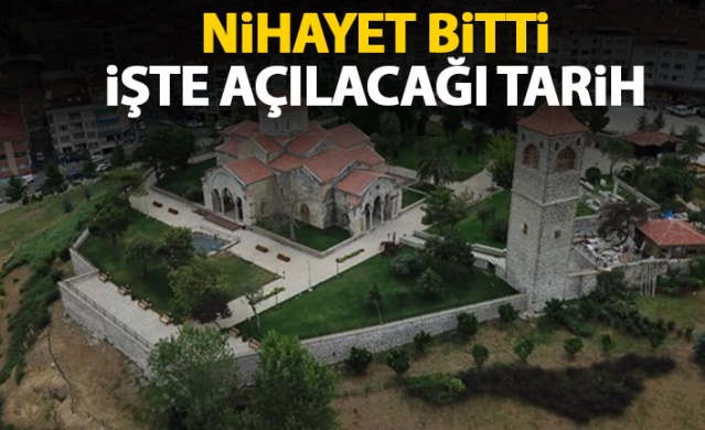 Trabzon'da Ayasofya ziyarete ve ibadete açılıyor