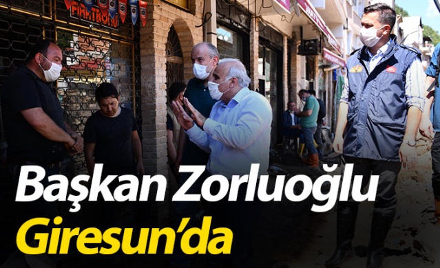 Başkan Zorluoğlu Giresun'da