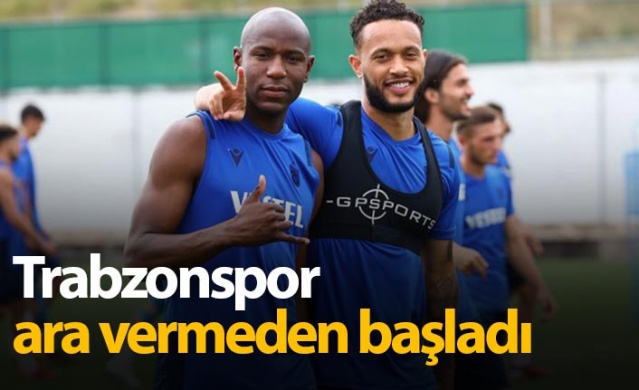 Trabzonspor ara vermeden Malatya hazırlıklarına başladı