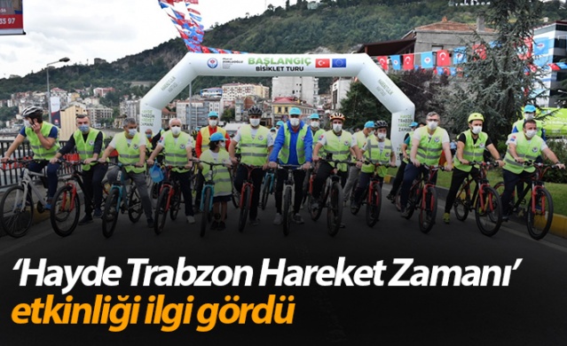 ‘Hayde Trabzon hareket zamanı’ etkinliği ilgi gördü