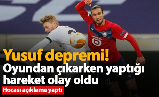 Yusuf Yazıcı depremi