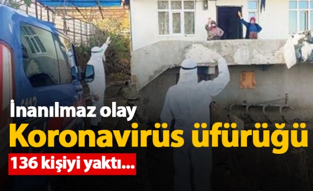 Koronavirüs üfürüğü! 136 kişiyi yaktı